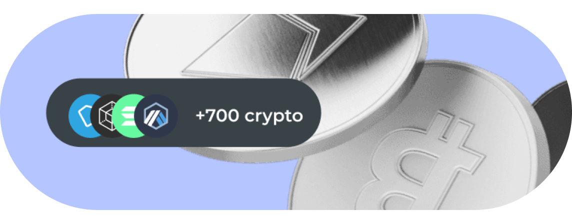 Vast Crypto Selection